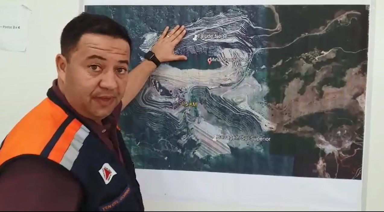 Defesa Civil explica por que a ruptura do talude ameaça a barragem em Barão – VEJA VÍDEO