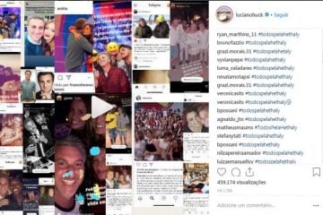 Itabiranos inundam Instagram de Luciano Huck com campanha por Hethaly Bárbara