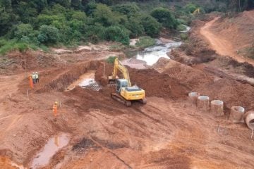 Prefeitura de Itabira promete entregar primeiro trecho da nova avenida Machado de Assis até maio do ano que vem