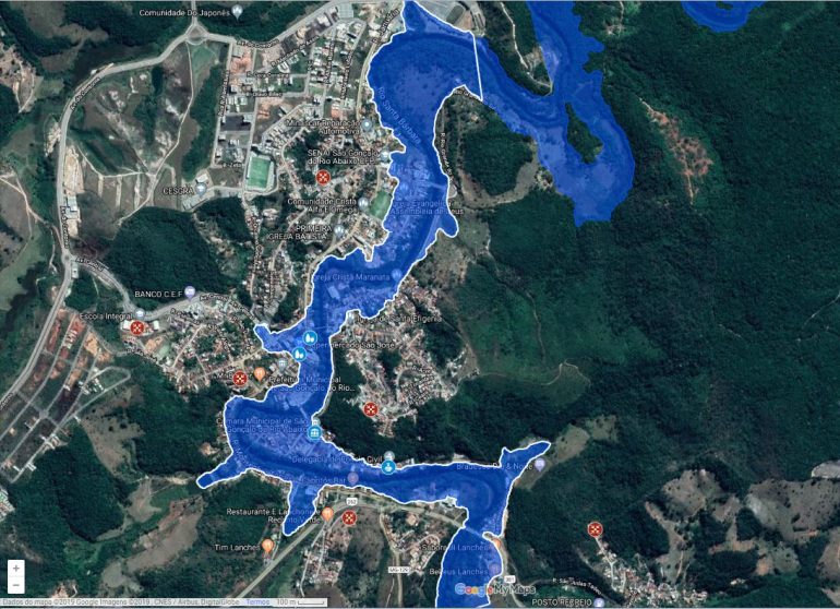 Rompimento de barragem afetaria 2,4 mil pessoas em São Gonçalo do Rio Abaixo; VEJA ÁREAS
