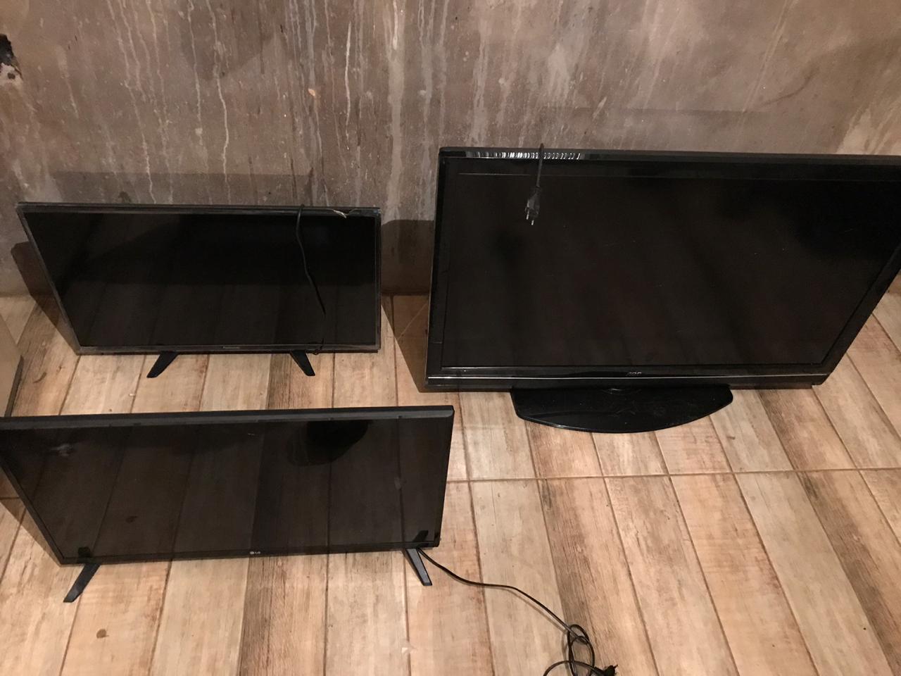 Polícia prende receptadores de TVs roubadas das comunidades saqueadas em Barão de Cocais