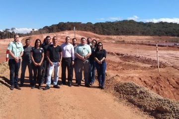 Policiais civis visitam dependências e barragem da Vale em Itabira