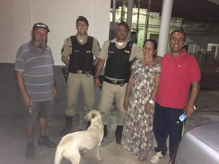 PM promove encontro de mulher desaparecida com familiares