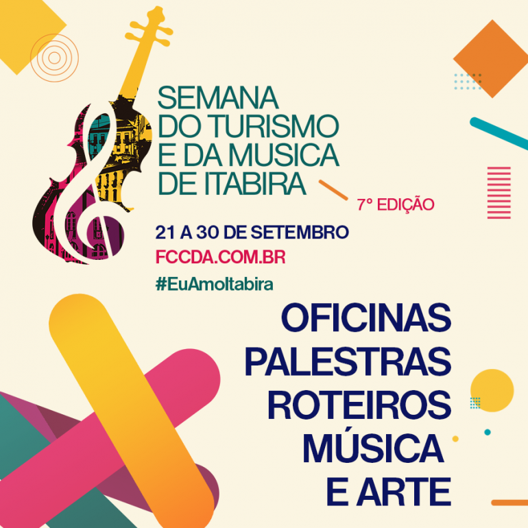 Com reabertura de Museu, palestras e mais atividades, Itabira promove Semana do Turismo e da Música