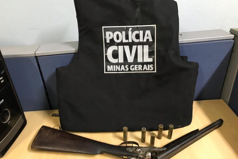 Homem é preso por posse ilegal de arma e munição em Barão de Cocais