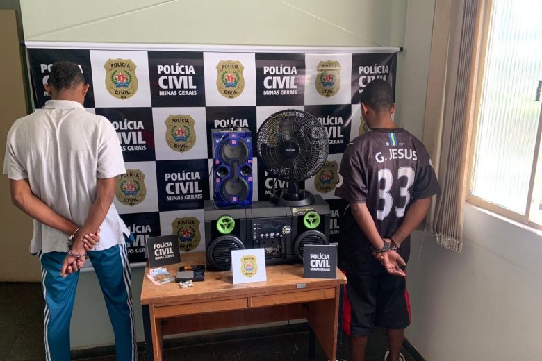 Dupla é presa em flagrante por tráfico de droga em Itabira