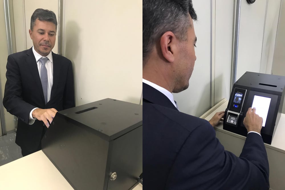 Apresentação em juízo por condenados é substituída por máquina de reconhecimento facial