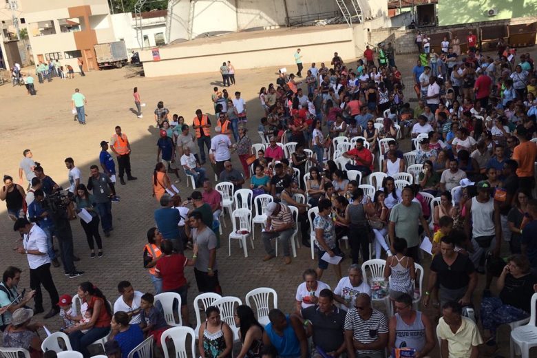 Carro de som falha na hora de simulação de evacuação em Barão de Cocais