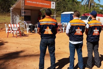 Simulado de evacuação tem baixa adesão em Conceição do Mato Dentro