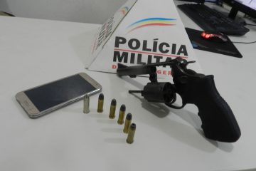 Homem é preso com revólver durante operação contra o tráfico no Nova Vista