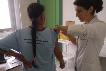 Catas Altas ultrapassa a meta de imunizados em campanha de vacinação contra a gripe