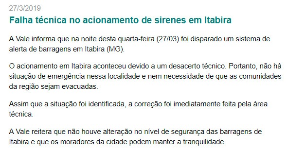 Corte na produção da Vale este ano já traz impactos para economia de Minas e das cidades mineradoras