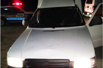 Motorista foge ao ser parado em blitz e abandona carga de cigarro avaliada em R$ 90 mil