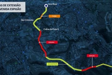 Construtora que fará a 1ª etapa da avenida do espigão é definida