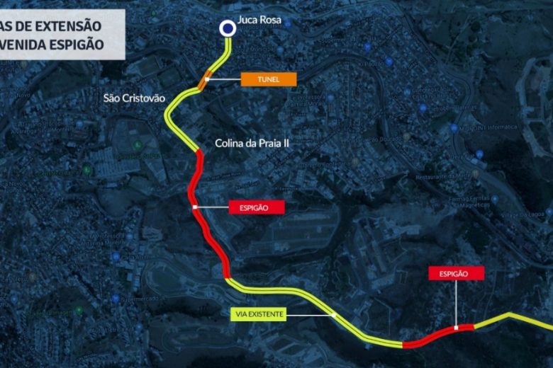 Construtora que fará a 1ª etapa da avenida do espigão é definida