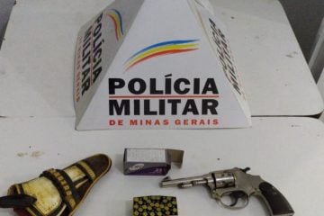 Blitz em Catas Altas apreende arma e munição