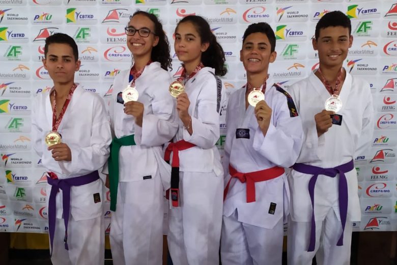 Itabira leva 16 medalhas de ouro no Mineiro de Taekwondo