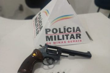 Polícia Militar apreende arma e prende autor de crime em Itabira