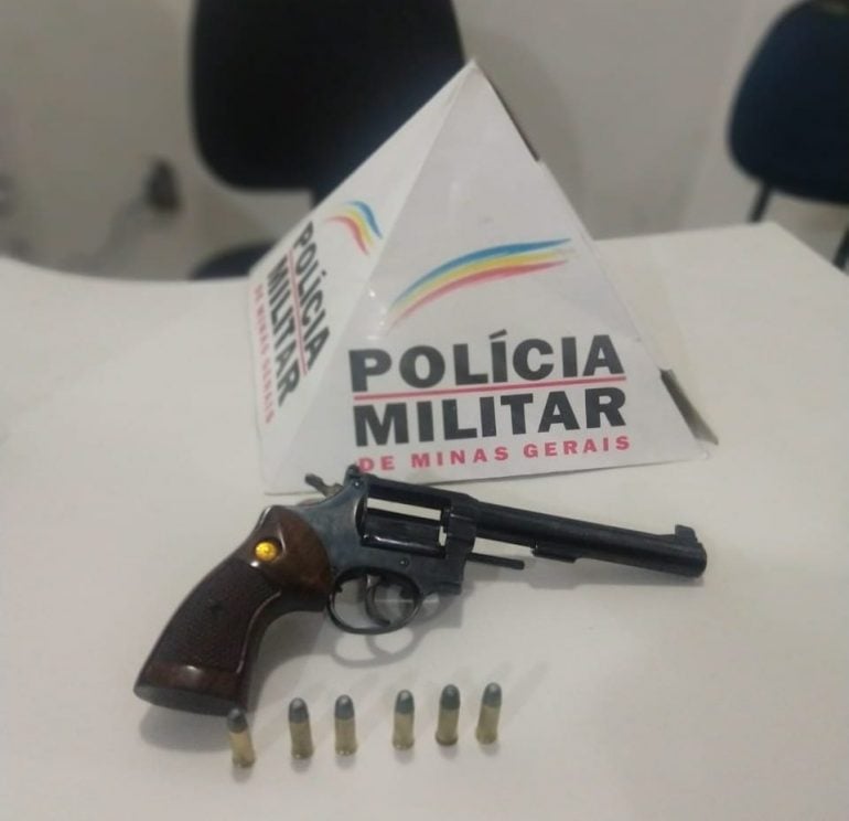 Polícia Militar apreende arma e prende autor de crime em Itabira