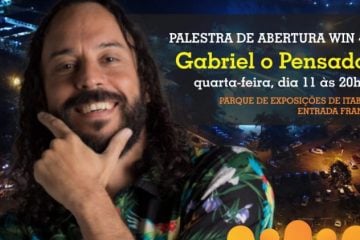 Palestra de abertura do WIN será com Gabriel o Pensador