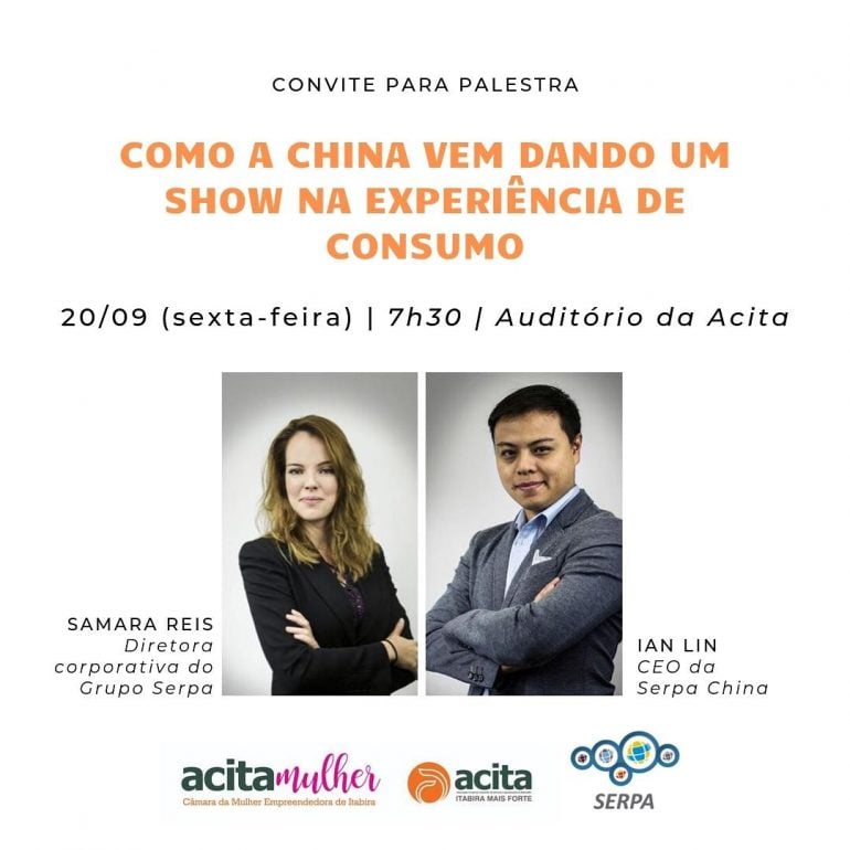 Sucesso chinês é tema de palestra no Café com Empreendedoras da Acita