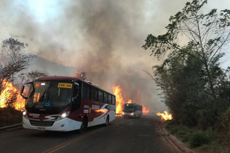 Anglo informa que há três focos de incêndio em suas áreas em Conceição
