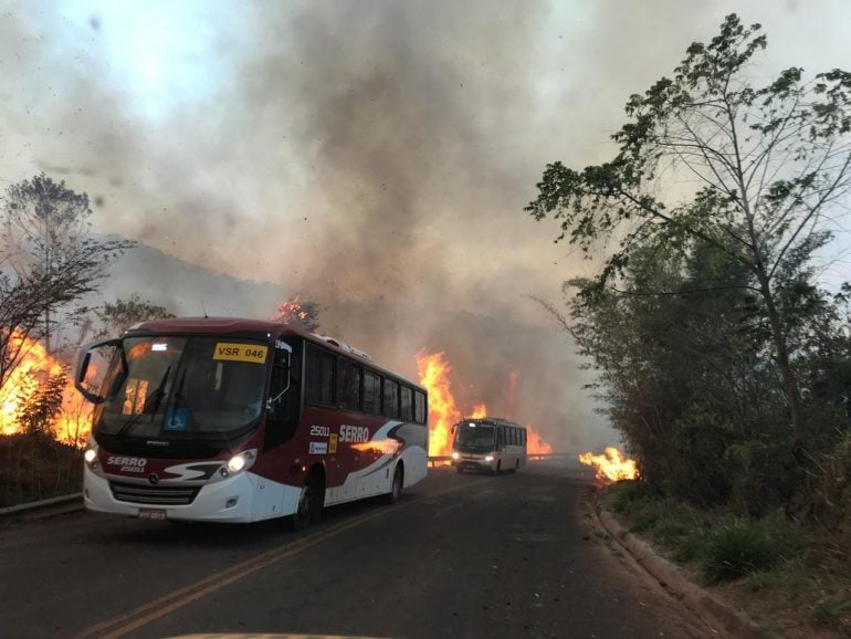 Anglo informa que há três focos de incêndio em suas áreas em Conceição
