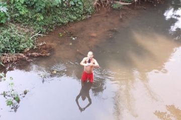 Imagem de Nossa Senhora Aparecida é encontrada em rio de Barão de Cocais