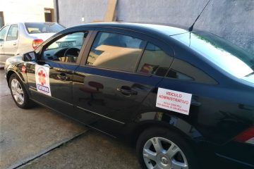 Carro administrativo do Serviço Voluntário de Resgate recebe identificação