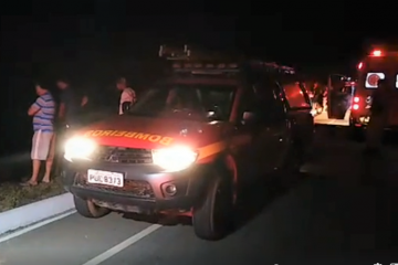 Pai e filho vítimas de acidente na MG-129 recebem alta em Itabira