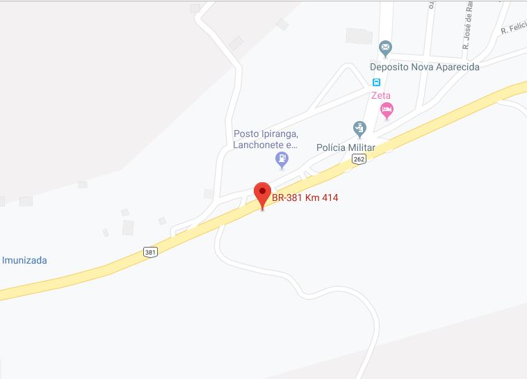 Acidente em trecho da BR-381 deixa trânsito lento nesta terça
