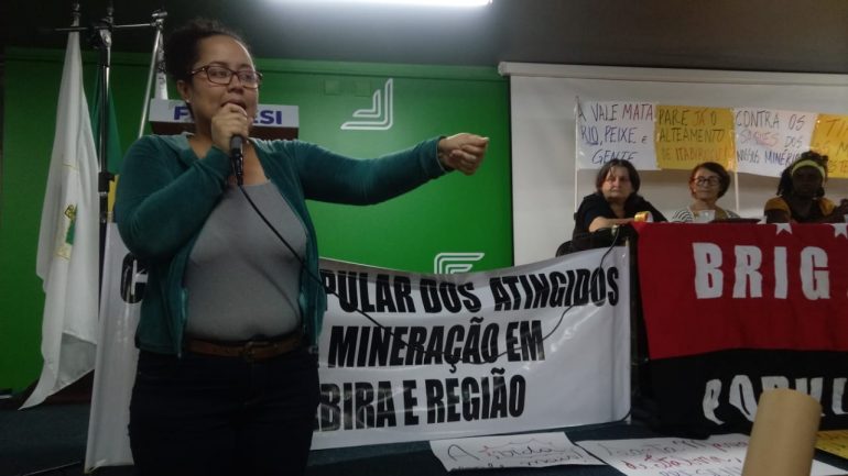 Comitê de atingidos questiona arquivamento de denúncias contra a Vale em Itabira