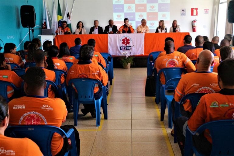 Sevor lança Programa Núcleo de Educação em Urgência com ampla adesão de voluntários