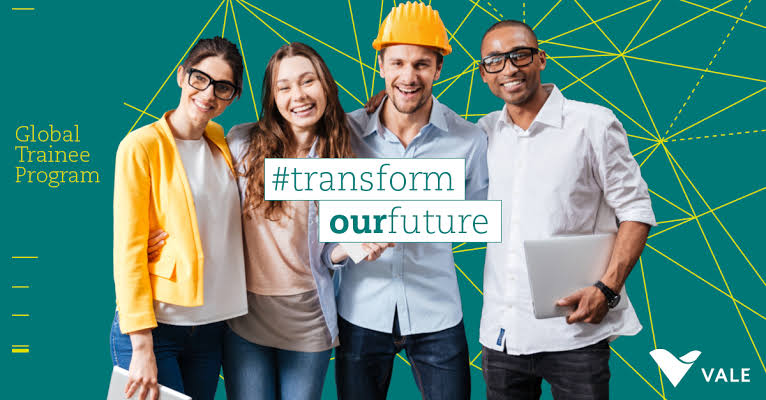 Estão abertas as inscrições para o Global Trainee Program da Vale