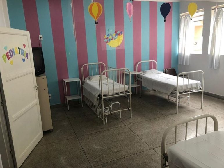 Ala da pediatria do Hospital São José, em Nova Era, recebe melhorias