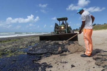 Mancha de óleo já afeta 14 unidades de conservação em todo o Nordeste