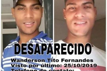 Homem de 26 anos está desaparecido em Itabira e família pede ajuda