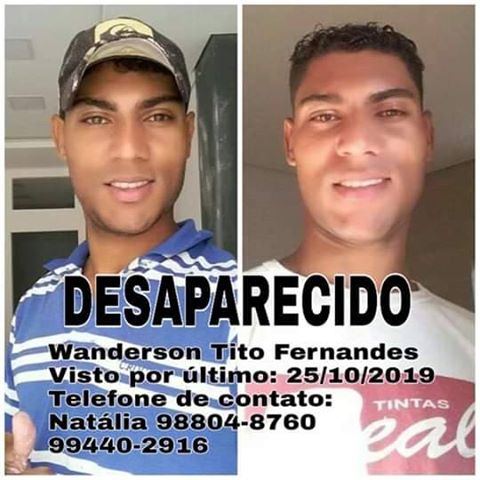Homem de 26 anos está desaparecido em Itabira e família pede ajuda