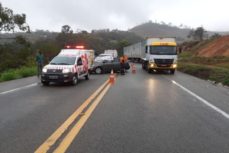 Acidente na BR-381 deixa uma vítima fatal e interdita o trânsito nesta quinta (10) – ATUALIZADA