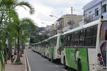Transporte público continua sendo alvo de protestos em Itabira