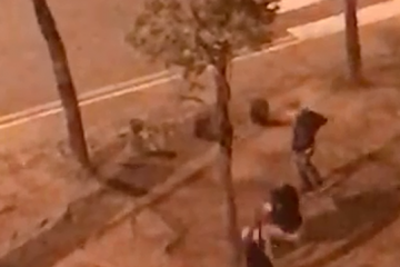 Vídeo viraliza nas redes sociais e flagra mulher batendo em homem em Itabira
