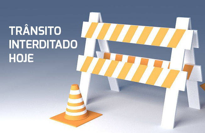 Confira as interdições de ruas previstas para esta terça, 8, em Itabira