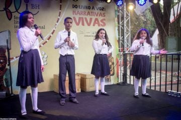 Drummonzinhos encantam público na Feira Literária Internacional de BH