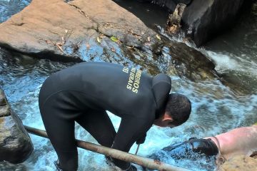 Corpo de pescador é encontrado em rio em Santa Bárbara