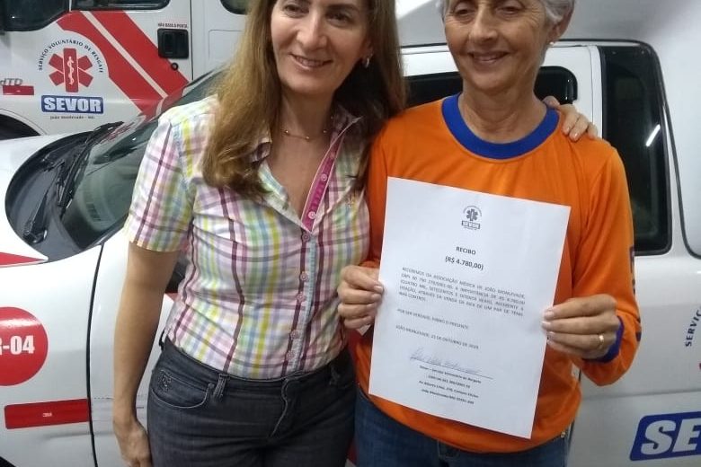 Associação Médica repassa mais de R$4,7 mil ao Sevor