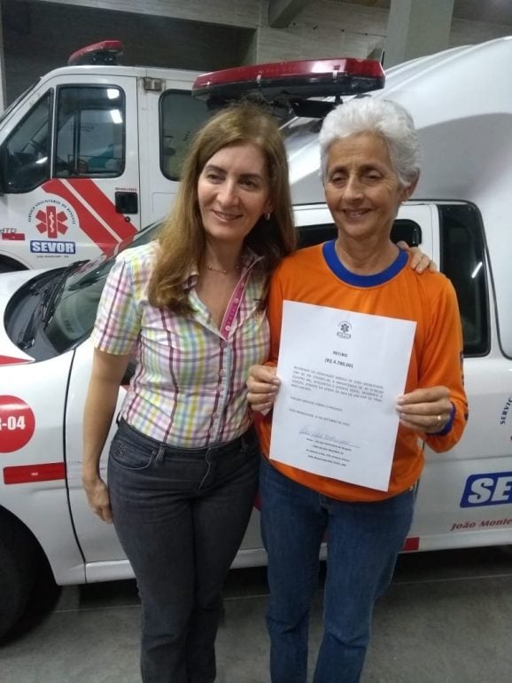 Associação Médica repassa mais de R$4,7 mil ao Sevor