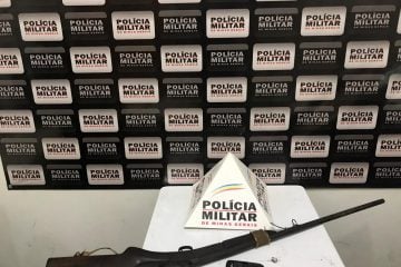 Idoso é preso por porte ilegal de arma em Santa Bárbara