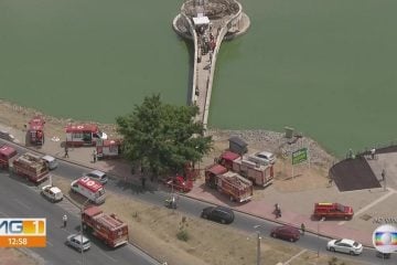 Explosão em obra da barragem da Pampulha deixa feridos