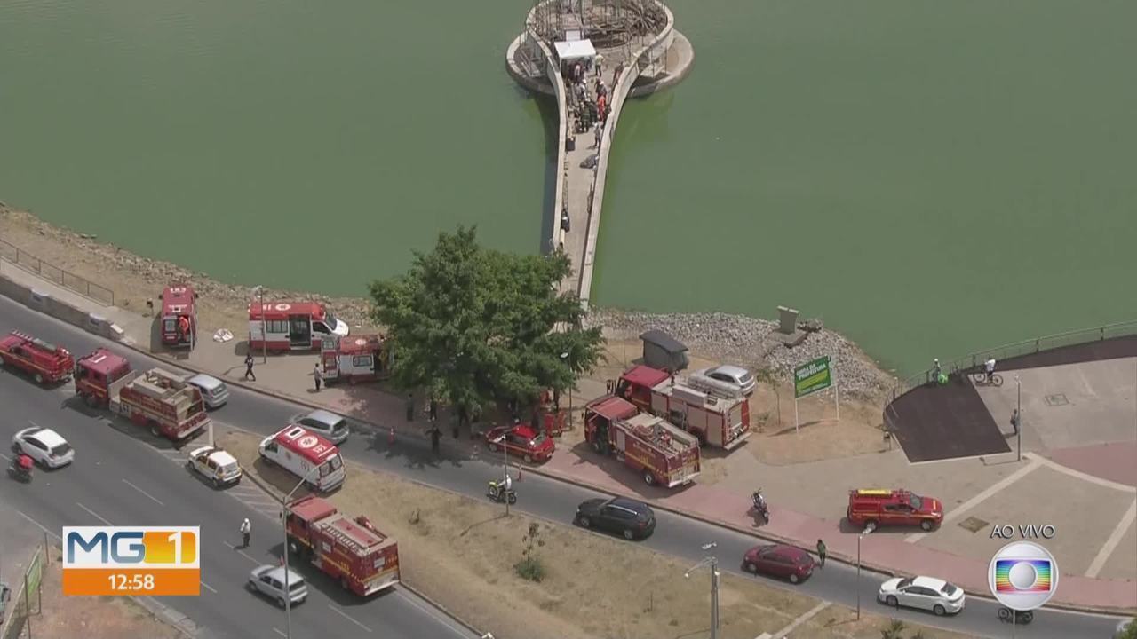 Explosão em obra da barragem da Pampulha deixa feridos