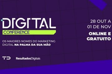 Evento online e gratuito oferece mais de 70 palestras sobre marketing digital